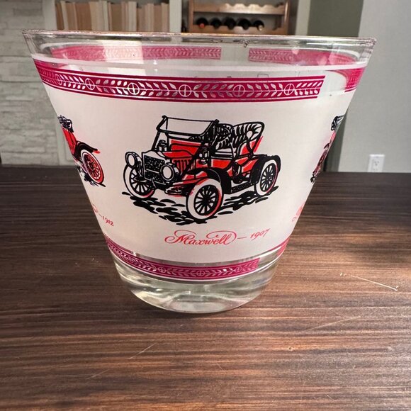 Vintage Hazel Atlas Car Barware Cady MCM - Picture 8 of 9